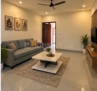 Living Room Image of 750 Sq.ft 1 BHK Builder Floor for rent in Sector 52 Gurgaon for Rs. 30000
