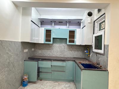 Kitchen Image of 1125 Sq.ft 3 BHK Apartment / Flat for rent in Chhattarpur New Delhi for Rs. 35000