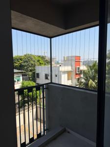 Balcony Image of 950 Sq.ft 1.5 BHK Apartment / Flat for rent in Pramukh Vivan, Chala Vapi for Rs. 14000