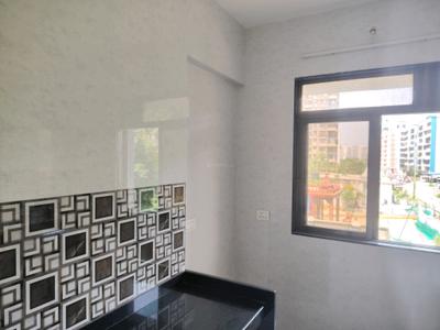 Kitchen Image of 950 Sq.ft 1 BHK Apartment / Flat for rent in Kavya Residency, Kasarvadavali Thane for Rs. 23500