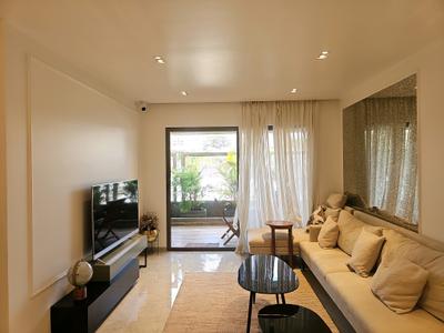 Living Room Image of 1175 Sq.ft 2 BHK Apartment / Flat for sale in Goel Ganga Newtown Phase 2, Dhanori Pune for Rs. 7889456