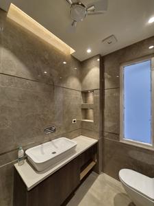 Bathroom Image of 950 Sq.ft 1 BHK Builder Floor for rent in DLF Siris Estate, DLF Phase 3 Gurgaon for Rs. 34800