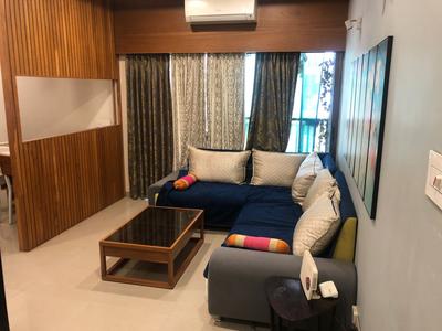 Hall Image of 1500 Sq.ft 3 BHK Apartment / Flat for rent in Makarba Ahmedabad for Rs. 52000