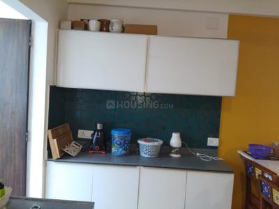 Kitchen Image of 1200 Sq.ft 3 BHK Penthouse for rent in Bhayli Vadodara for Rs. 22000