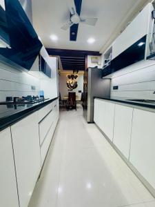 Kitchen Image of 1200 Sq.ft 3 BHK Apartment / Flat for sale in Omega City, Bhago Majra Mohali for Rs. 8900000