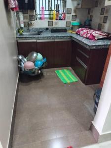 Kitchen Image of 1000 Sq.ft 3 BHK Apartment / Flat for rent in Nagerbazar Kolkata for Rs. 23000