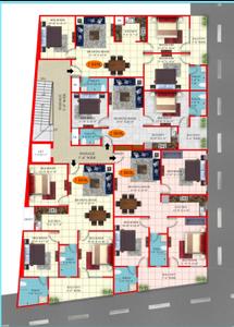 Image of 1520 Sq.ft 3 BHK Apartment / Flat for sale in Sector 81, Noida for Rs. 6400000