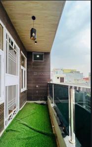 Balcony Image of 720 Sq.ft 2 BHK Builder Floor for rent in Dwarka Mor New Delhi for Rs. 16500