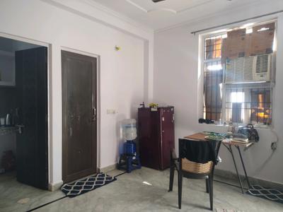 Bedroom Image of 500 Sq.ft 1 RK Apartment / Flat for rent in Munirka New Delhi for Rs. 18000