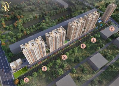 Image of 1350 Sq.ft 3 BHK Apartment / Flat for sale in Shaligram Sky, Ravet, Pune for Rs. 8200000