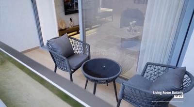 Balcony Image of 1648 Sq.ft 3 BHK Apartment / Flat for sale in Kharadi Pune for Rs. 17000000