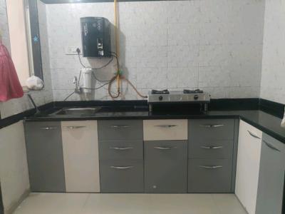 Kitchen Image of 850 Sq.ft 2 BHK Apartment / Flat for sale in Aaryan Gloria, South Bopal Ahmedabad for Rs. 5600000