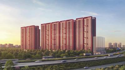 Image of 1026 Sq.ft 2 BHK Apartment / Flat for sale in My Home Sanctuary Phase I, Mamurdi, Pune for Rs. 6000000