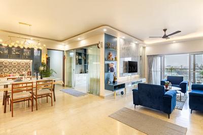 Hall Image of 1560 Sq.ft 3 BHK Apartment / Flat for rent in Narayan Residency, Sherpura Bharuch for Rs. 17000