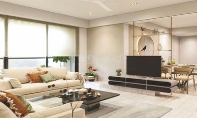 Hall Image of 2223 Sq.ft 3 BHK Apartment / Flat for sale in Saketham Lakeview, Ognaj Ahmedabad for Rs. 11752000