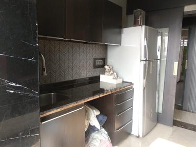 Kitchen Image of 1200 Sq.ft 3 BHK Apartment / Flat for rent in Ajmera Beverly Hills and Royal Empire, Andheri West Mumbai for Rs. 125000