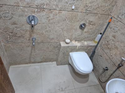 Bathroom Image of 450 Sq.ft 1 BHK Builder Floor for rent in Mahalakshmi Nagar Indore for Rs. 17000
