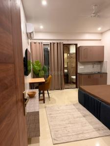 Bedroom Image of 650 Sq.ft 1 RK Builder Floor for rent in Sector 40 Gurgaon for Rs. 27000