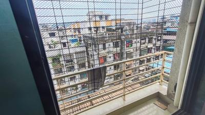 Balcony Image of 590 Sq.ft 1 BHK Apartment / Flat for rent in Kamothe Navi Mumbai for Rs. 23000