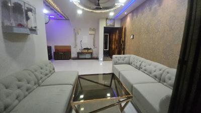 Living Room Image of 1080 Sq.ft 2 BHK Apartment / Flat for sale in Unique Aurum, Mira Road East Mira Bhayandar for Rs. 12800000
