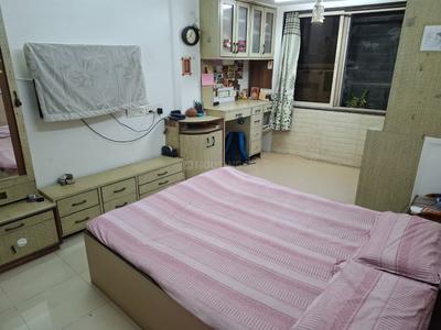 Bedroom Image of 600 Sq.ft 1 BHK Apartment / Flat for rent in Bhoomi Enclave, Kandivali West Mumbai for Rs. 45000