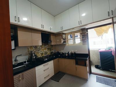 Kitchen Image of 1500 Sq.ft 2.5 BHK Independent House for rent in Hebbal Kempapura Bengaluru for Rs. 38000