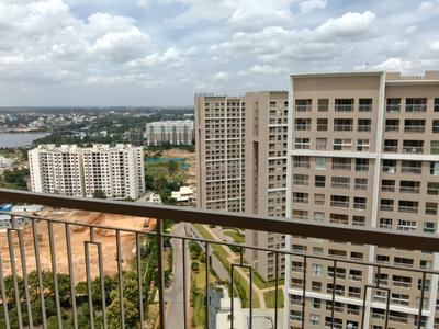 Balcony Image of 1500 Sq.ft 3 BHK Apartment / Flat for rent in Brigade Orchards, Devanahalli Bengaluru for Rs. 35000