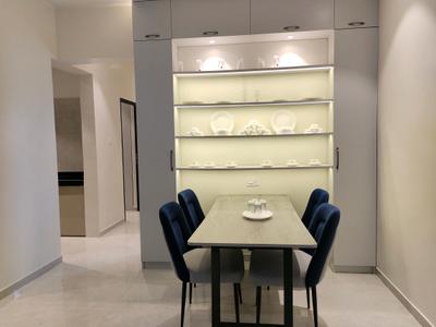Dining Area Image of 1100 Sq.ft 2 BHK Apartment / Flat for sale in Gajra Bhoomi Castle Phase I, Daighar Gaon Thane for Rs. 7700000