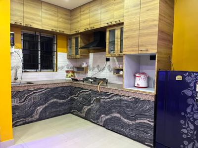 Kitchen Image of 1680 Sq.ft 4 BHK Builder Floor for rent in Jalukbari Guwahati for Rs. 40000