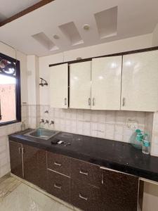 Kitchen Image of 405 Sq.ft 1 BHK Builder Floor for rent in Govindpuri New Delhi for Rs. 12000
