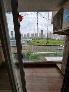 Balcony Image of 1100 Sq.ft 2 BHK Apartment / Flat for rent in Satyam Bellagio, Sanpada Navi Mumbai for Rs. 66000