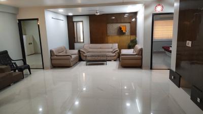 Living Room Image of 1970 Sq.ft 3 BHK Apartment / Flat for sale in Raghuvir Shyam Palace, Vesu Surat for Rs. 13500000