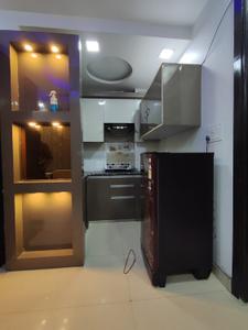 Kitchen Image of 600 Sq.ft 2 BHK Builder Floor for rent in Uttam Nagar New Delhi for Rs. 19000