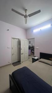 Bedroom Image of 700 Sq.ft 1 BHK Apartment / Flat for rent in Airavatam Serviced Apartments, Domlur Layout Bengaluru for Rs. 29000