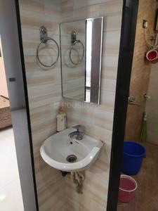 Bathroom Image of 645 Sq.ft 1 BHK Apartment / Flat for rent in Kopar Khairane Navi Mumbai for Rs. 28500