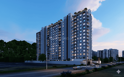 Image of 1145 Sq.ft 3 BHK Apartment / Flat for sale in Parshwa Greens, Moshi, Pune for Rs. 5465002