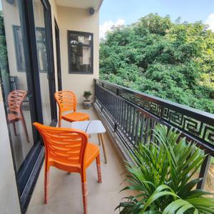 Balcony Image of 1500 Sq.ft 1 BHK Builder Floor for rent in HUDA Plot Sector 42, Sector 42 Gurgaon for Rs. 45000