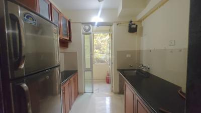 Kitchen Image of 630 Sq.ft 1 BHK Apartment / Flat for rent in Hiranandani Flora, Hiranandani Estate Thane for Rs. 35000