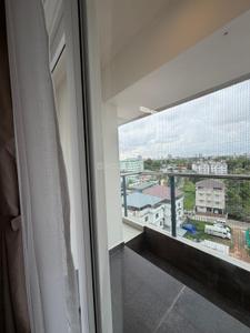 Balcony Image of 1800 Sq.ft 3 BHK Apartment / Flat for rent in Vyttila Kochi for Rs. 54000