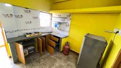 Kitchen Image of 500 Sq.ft 1 BHK Apartment / Flat for rent in Gorwa Vadodara for Rs. 10000