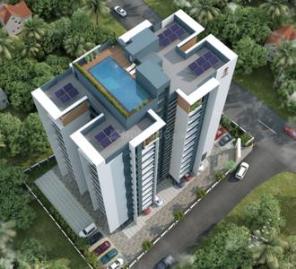 Image of 1067 Sq.ft 2 BHK Apartment / Flat for sale in Vyttila, Kochi for Rs. 8889160