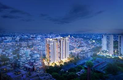Balcony Image of 1660 Sq.ft 3 BHK Apartment / Flat for sale in Atreyaa, Lake Town Kolkata for Rs. 25000000