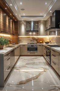 Kitchen Image of 2300 Sq.ft 3 BHK Apartment / Flat for sale in Delhi Deep Ganga, BHEL Township Haridwar for Rs. 3300000