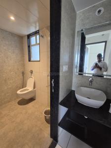 Bathroom Image of 1015 Sq.ft 2 BHK Apartment / Flat for rent in VJ Yashone Infinitee, Punawale Pune for Rs. 23000
