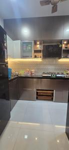 Kitchen Image of 700 Sq.ft 2 BHK Apartment / Flat for rent in Lodha Upper Thane, Bhiwandi Thane for Rs. 25000