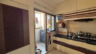 Kitchen Image of 1800 Sq.ft 3 BHK Apartment / Flat for sale in Naranpura Ahmedabad for Rs. 13500000