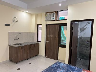 Bedroom Image of 450 Sq.ft 1 RK Builder Floor for rent in Sector 46 Gurgaon for Rs. 17000
