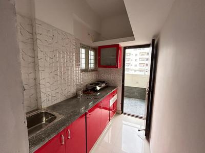 Kitchen Image of 660 Sq.ft 1 BHK Apartment / Flat for rent in Whitefield Bengaluru for Rs. 25000