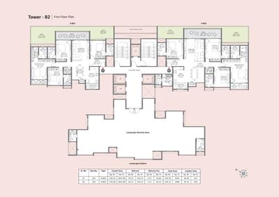 Image of 1475 Sq.ft 3 BHK Apartment / Flat for sale in Kohinoor Satori , Mahalunge, Pune for Rs. 15300000