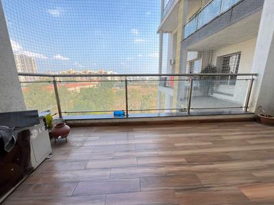 Balcony Image of 1648 Sq.ft 3 BHK Apartment / Flat for rent in Anandtara Silicon Bay Phase I, Wadgaon Sheri Pune for Rs. 55000